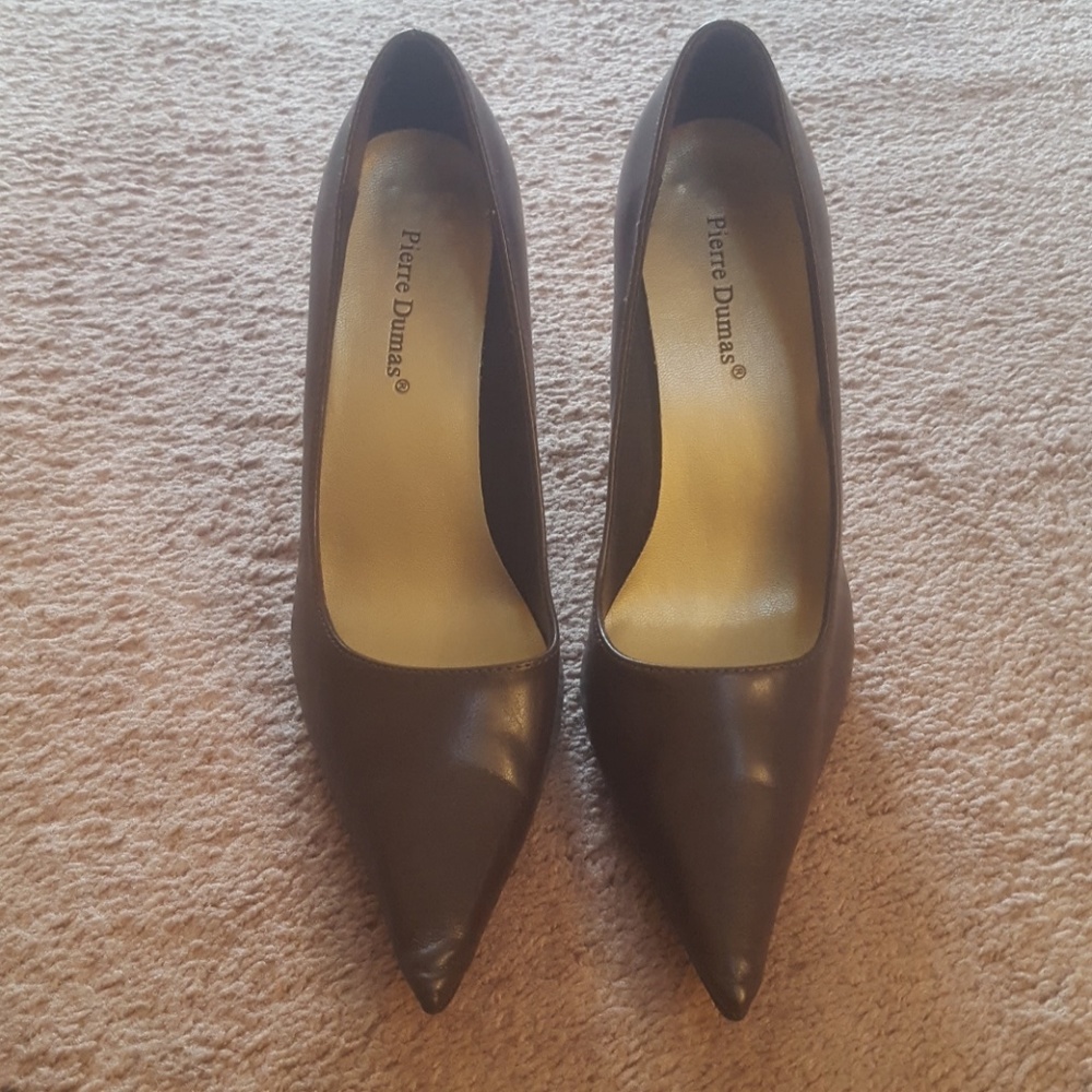Brown heels